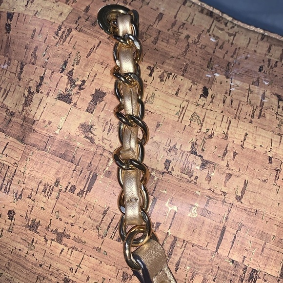 Anne Klein gold tote - Picture 10 of 10